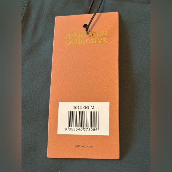 Girlfriend Collective Bianca One Shoulder Bra NWT, Size Medium - Picture 6 of 8